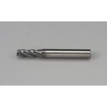 8.0x 60mm エンドミル(AlCr coat/超硬・4枚刃) エスコ