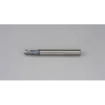1.0x 50mm エンドミル(TiAIN coat/超硬・ボール) エスコ