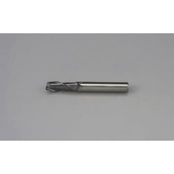 14.0x 90mm エンドミル(AlCr coat/超硬・2枚刃) エスコ