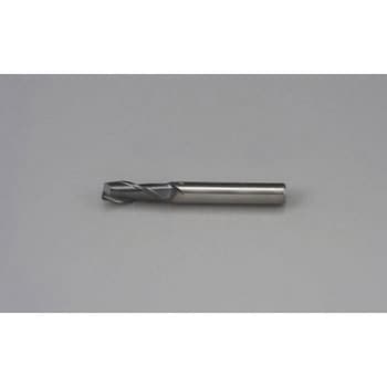 2.0x 40mm エンドミル(AlCr coat/超硬・2枚刃) エスコ