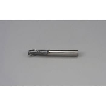 2.5x 40mm エンドミル(AlCr coat/超硬・2枚刃) - エスコ