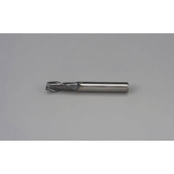 4.5x 50mm エンドミル(AlCr coat/超硬・2枚刃) エスコ