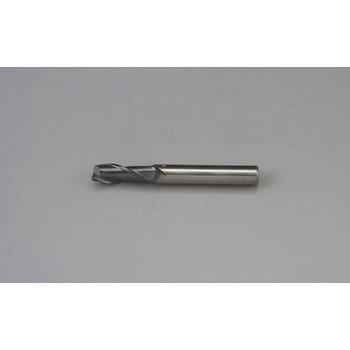 5.0x 50mm エンドミル(AlCr coat/超硬・2枚刃) エスコ