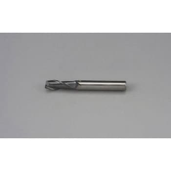 5.5x 50mm エンドミル(AlCr coat/超硬・2枚刃) エスコ