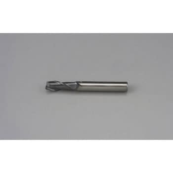 6.0x 50mm エンドミル(AlCr coat/超硬・2枚刃) エスコ