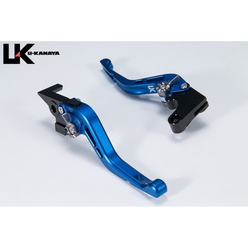 アルミビレットレバーセット GPタイプ 【ツヤなし】 400X/CBR400R/CB400F(NC47/56系) U-KANAYA