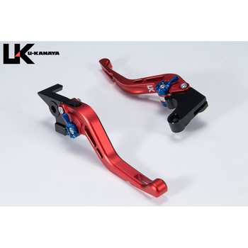 アルミビレットレバーセット GPタイプ 【ツヤなし】 400X/CBR400R/CB400F(NC47/56系) U-KANAYA