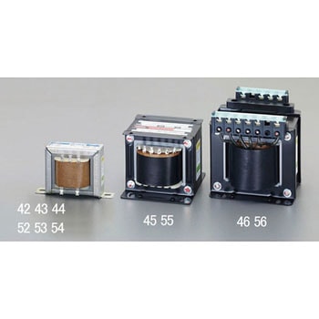 3.0A/100V・110V ダウントランス(保護シールド付) エスコ