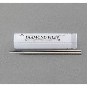 140mmxΦ1.0mm/#400 ダイヤモンドヤスリ(極細・丸) エスコ