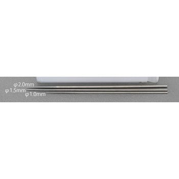 140mmxΦ1.0mm/#600 ダイヤモンドヤスリ(極細・丸) エスコ
