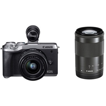 美品 Canon EOS M6 MARK II WズームEVFキット SL-