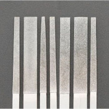 6.25x0.65mm/#200 ダイヤモンドヤスリ(テーパー 平) エスコ