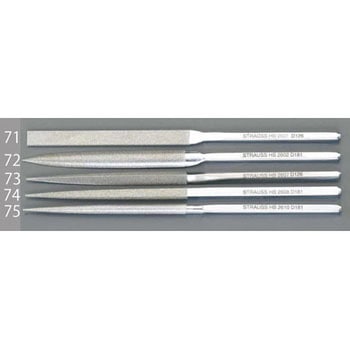220mm ダイヤモンド ハビリスやすり(半丸/粗目) エスコ