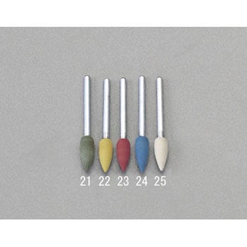 5x15mm 軸付砥石(#120/3mm軸) エスコ
