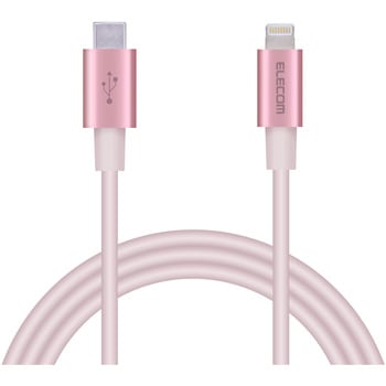 Lightningケーブル C-Lightning PD対応 準高耐久 断線しにくい 認証品 USB タイプC ライトニング スマートフォン タブレット エレコム