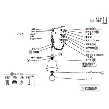 ローレット袋ナット Panasonic(パナソニック)