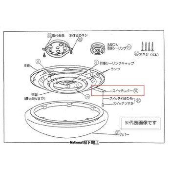 スイッチレバー Panasonic(パナソニック)