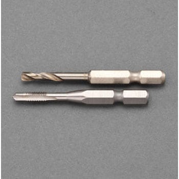 M 6x1.0 mm タップ(六角軸・ガイド付) エスコ