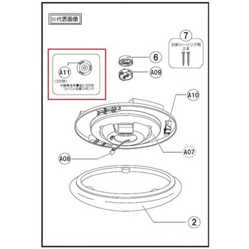 本体貼付パッキン Panasonic(パナソニック)