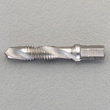 M 3x0.5 /2.5x36mm ドリルタップ(六角軸/HSS) エスコ