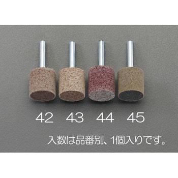 25x25mm/#220 軸付ホイール エスコ