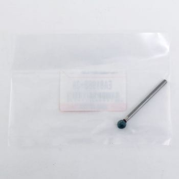Φ6mm/3mm軸 軸付砥石(丸/緑) エスコ