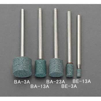 5x8mm/3mm軸 軸付砥石(緑) エスコ