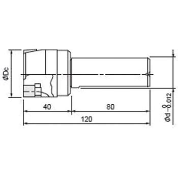 アルミ加工用カッタ HR2L DIJET(ダイジェット工業)