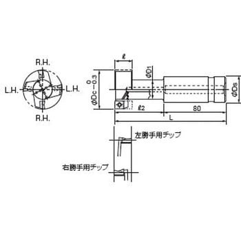 Tスロットカッター ダイジェット工業(DIJET) 【通販モノタロウ】