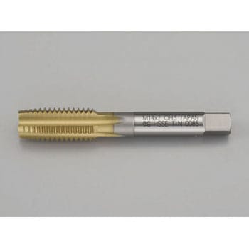 M 8x1.25/1.5P ハンドタップ(TiN-COATED) エスコ