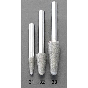 6x16mm ダイヤモンドバー(6mm軸) エスコ