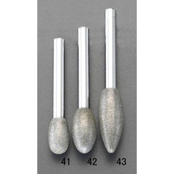 10x16mm ダイヤモンドバー(6mm軸) - エスコ