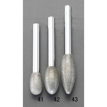 12x22mm ダイヤモンドバー(6mm軸) エスコ