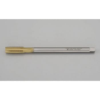 M 8x1.25/1.5P ハンドタップ(ロング/TiN-COATED) エスコ