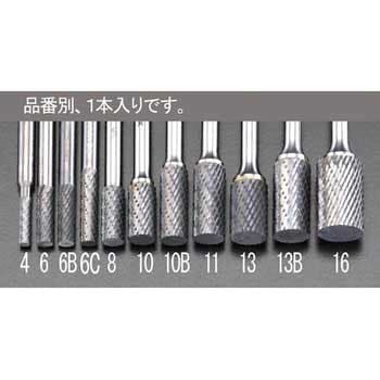 10x25mm/ 6mm軸 超硬カッター エスコ