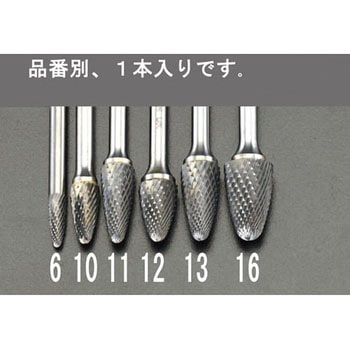 11x25mm/ 6mm軸 超硬カッター エスコ