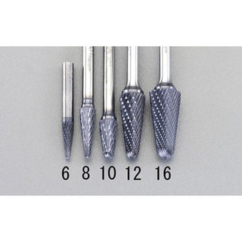16x33mm/6mm軸 [Coated]超硬バー エスコ