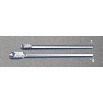 12x25x175mm/6mm軸 [Coated]超硬バー エスコ