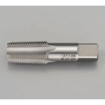 1/8"x28 パイプタップ(PT=Rc・HSS) - エスコ