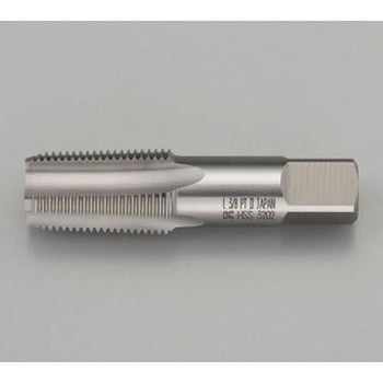 3/8"x19 パイプタップ(PT=Rc・HSS) エスコ