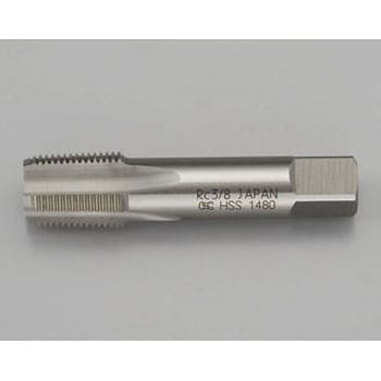 1/8"x28 パイプタップ(Rc・ISO形状・HSS) エスコ