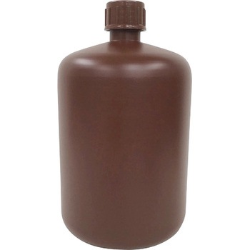 10L ポリ(PE)細口瓶 茶 三宝 50393894