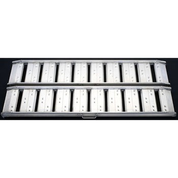 0.30x2.12m/1.2ton ブリッジ(アルミ製) エスコ