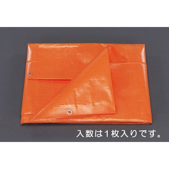 3.6x5.4m オレンジシート(#3000/1枚) エスコ