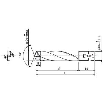 SCD-3200-MS S-CUTドリル 1個 ダイジェット工業(DIJET) 【通販サイト