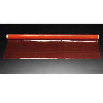 0.3x915mmx10m [PVC製]フィルム(オレンジ) エスコ