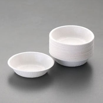 Φ130x30mm 紙ボウル(50枚) エスコ