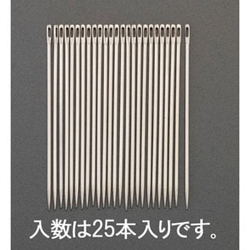 EA916JC-33 1.42x 64mm 縫 針(25本) エスコ 1個 EA916JC-33 - 【通販