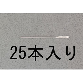 エスコ 3.66x152mm 縫針(ﾍﾞﾝﾄﾀｲﾌﾟ 12本) 1セット EA916JD-25