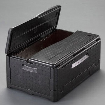 600x400x253mm/38L 保温・保冷ボックス(折畳式) エスコ